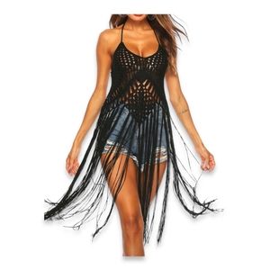 Boho Tasseled Coverup - One Size main image 0